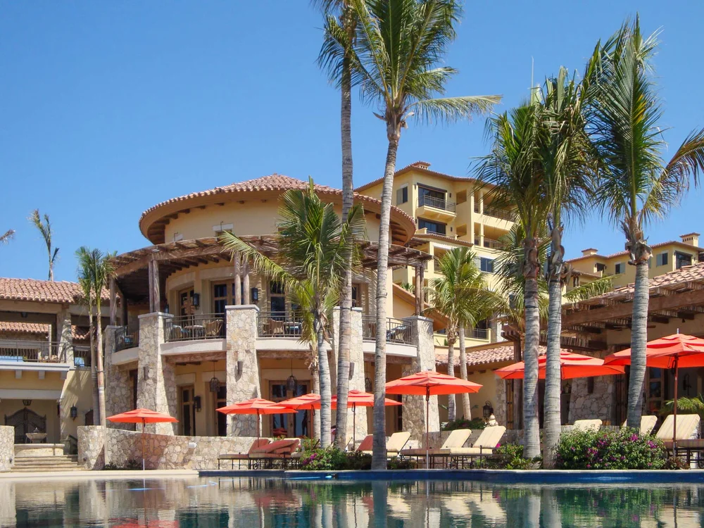 Modern beachfront residences at Ultra-Luxury Homes in Hacienda Cabo San Lucas with Medano Beach views