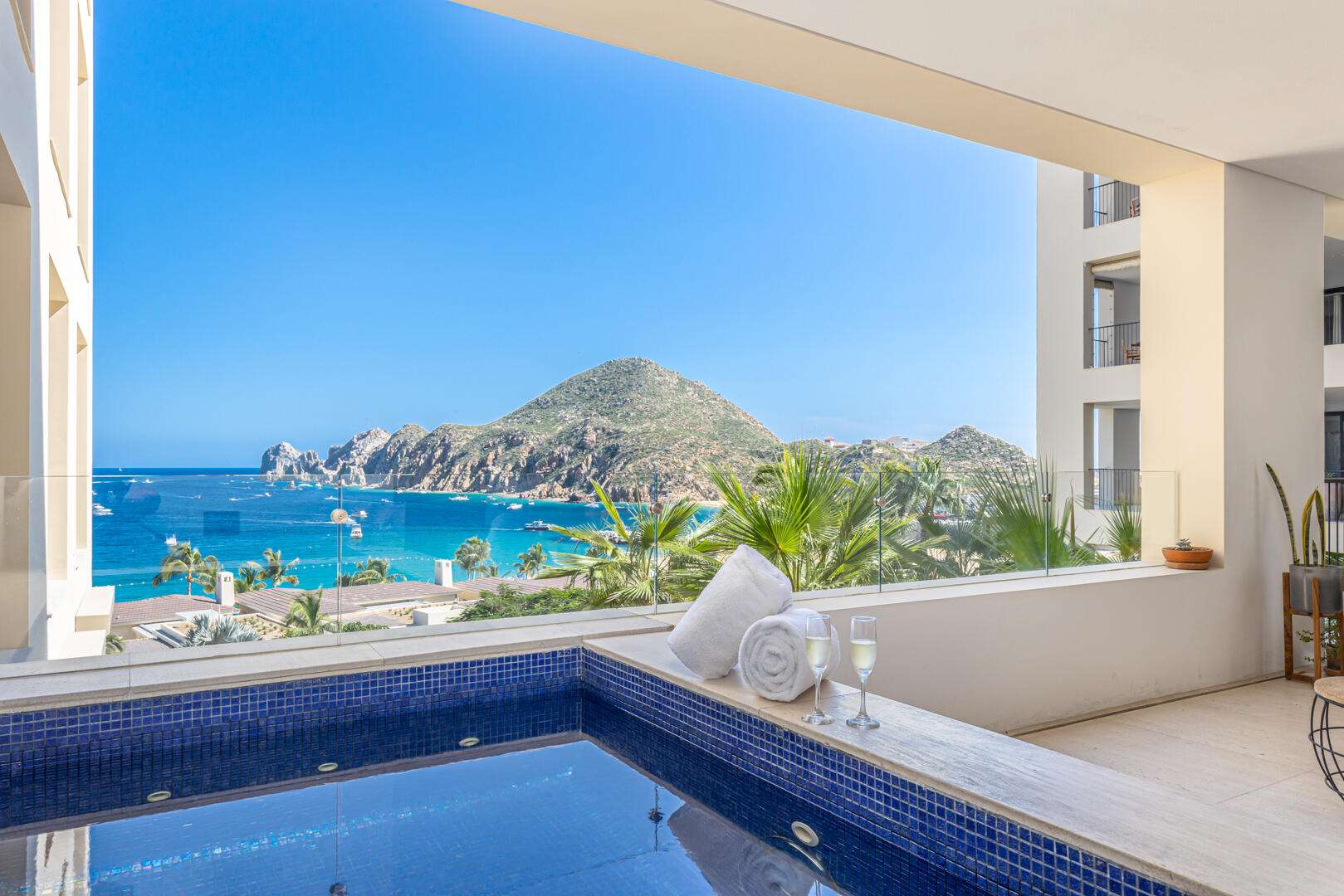 Hacienda CSL Hacienda Csl Situated in the heart of Cabo, this is a rare opportunity to acquire one of only four 4-bedroom residences of this floor plan on Médano Beach. Set within the oceanfront community of 1 Homes Cabo at Hacienda Beach Club & Residences Phase II, offers breathtaking ocean – 1 Homes, Cabo San Lucas, BS